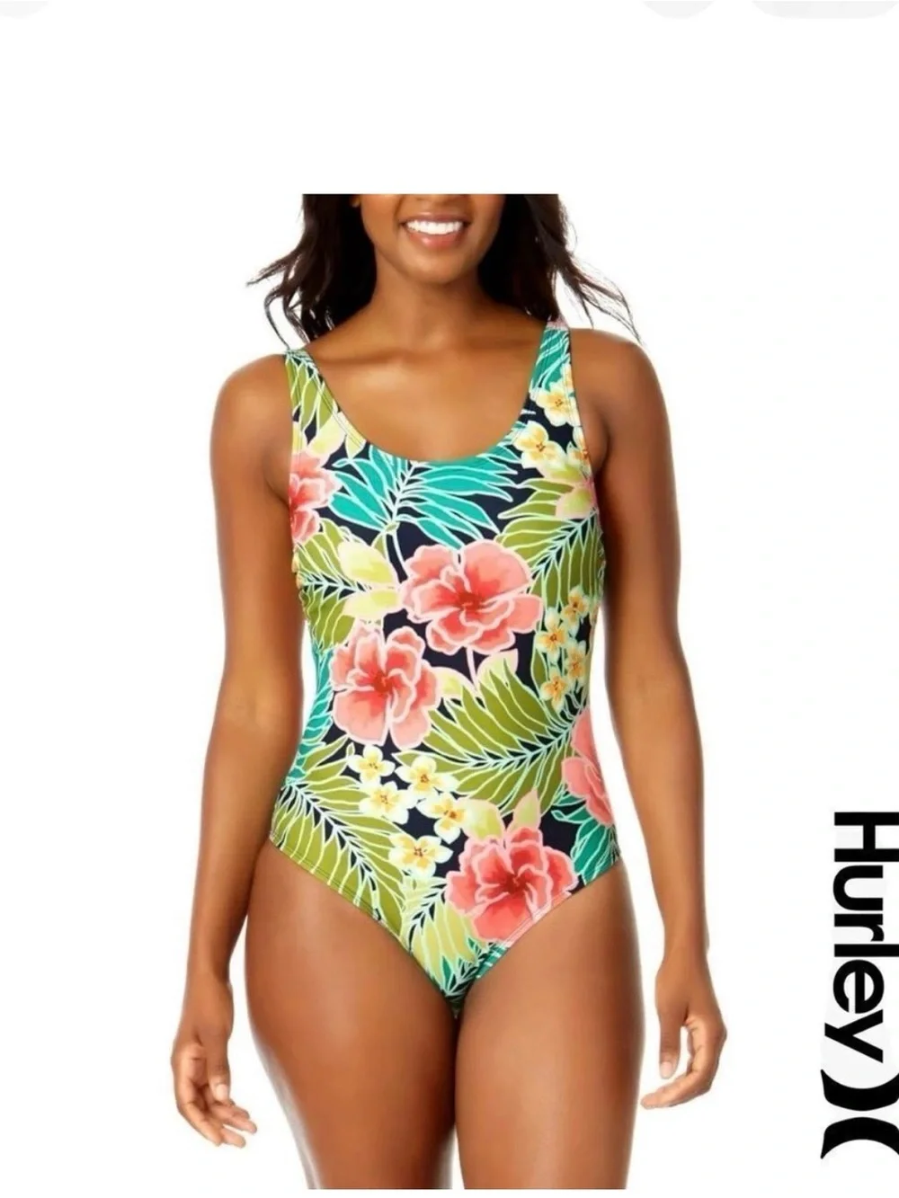 Hurley colorful floral